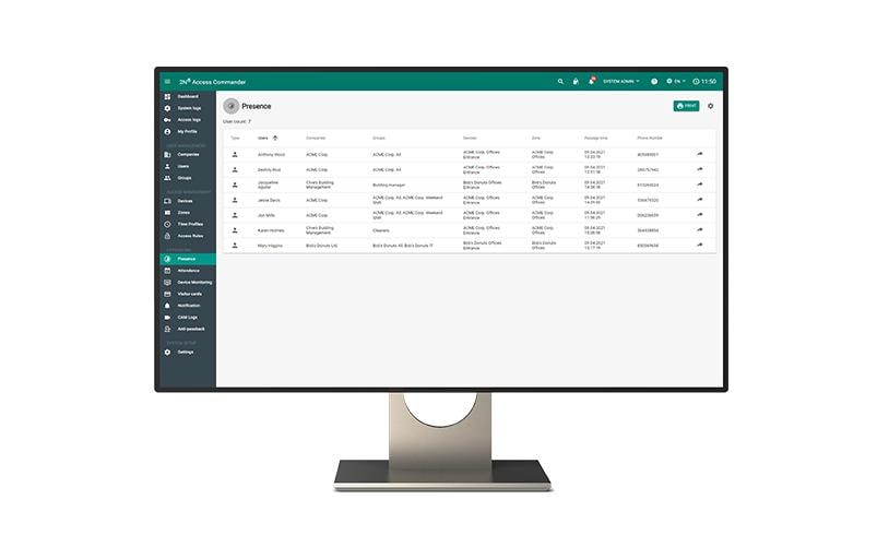 Access Commander Addon Lizenz Zeiterfassung<br>2N Access Commander Addon Lizenz Zeiterfassung