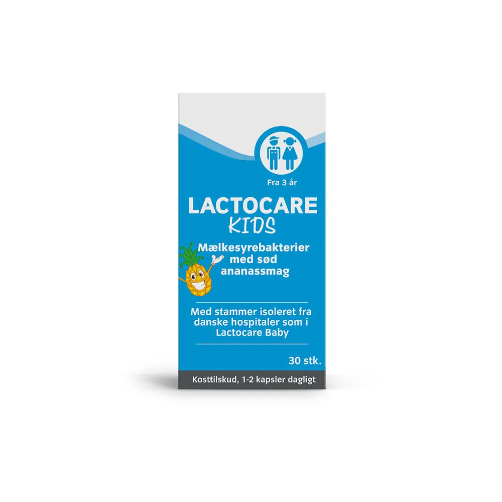 Lactocare Kids - 30 tyggetabletter