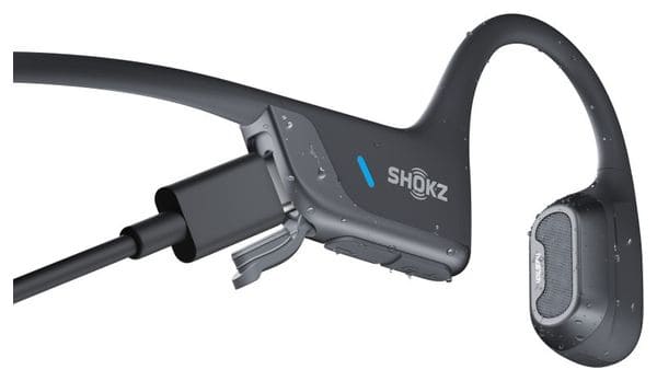 Casque à conduction osseuse Shokz OpenRun Pro 2 USB-C Noir