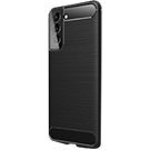 DLH Coque silicone noire pour Samsung Galaxy S21 5G (SM-G991)