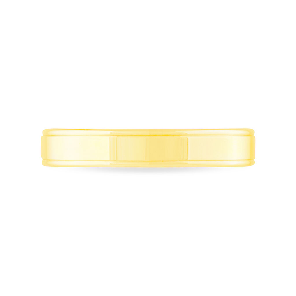 Alliance Beatrice Ruban Plat Or Jaune