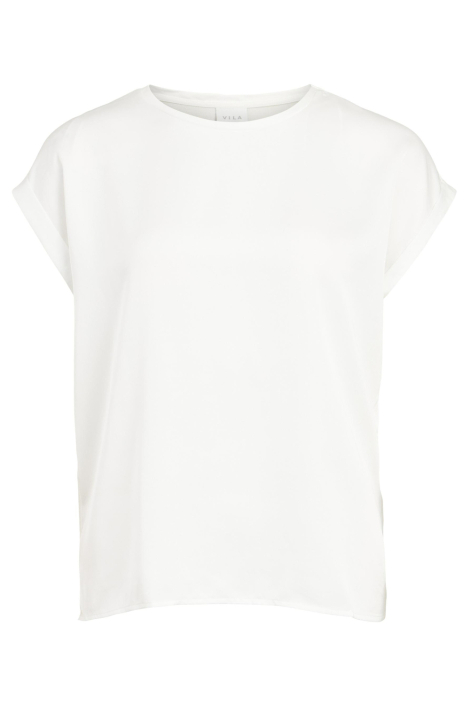 Vila witte dames t-shirt