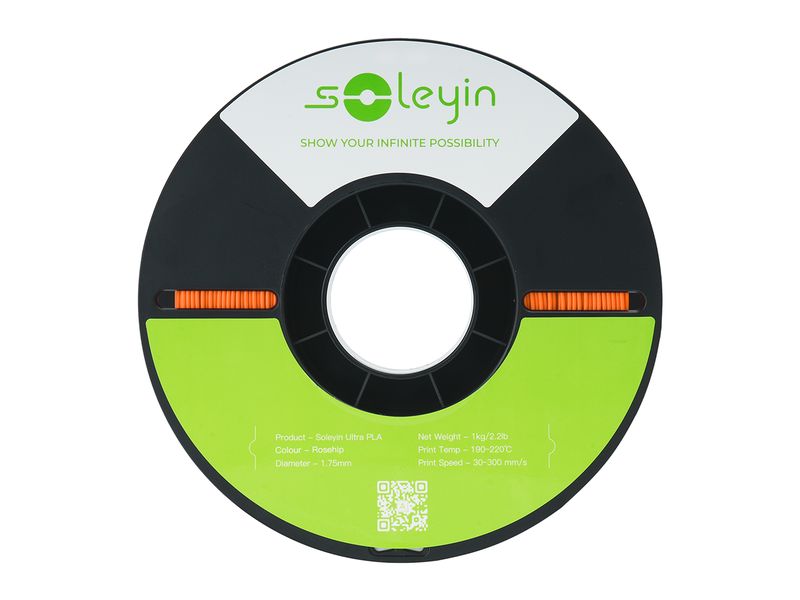 Creality Filament Soleyin Ultra-PLA Orange 1.75 mm 1.29 kg 1.75 mm PLA Filament