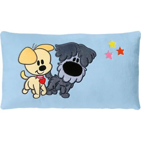 NICI Wusel & Pip Kissen appliziert