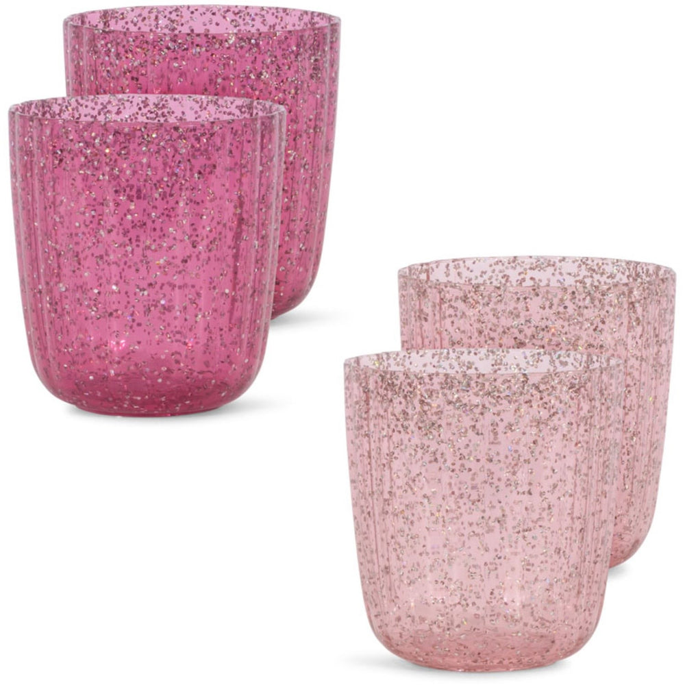 Køb Konges Sløjd Sparkling Pink Mix Glitter Kop 4 Pak
