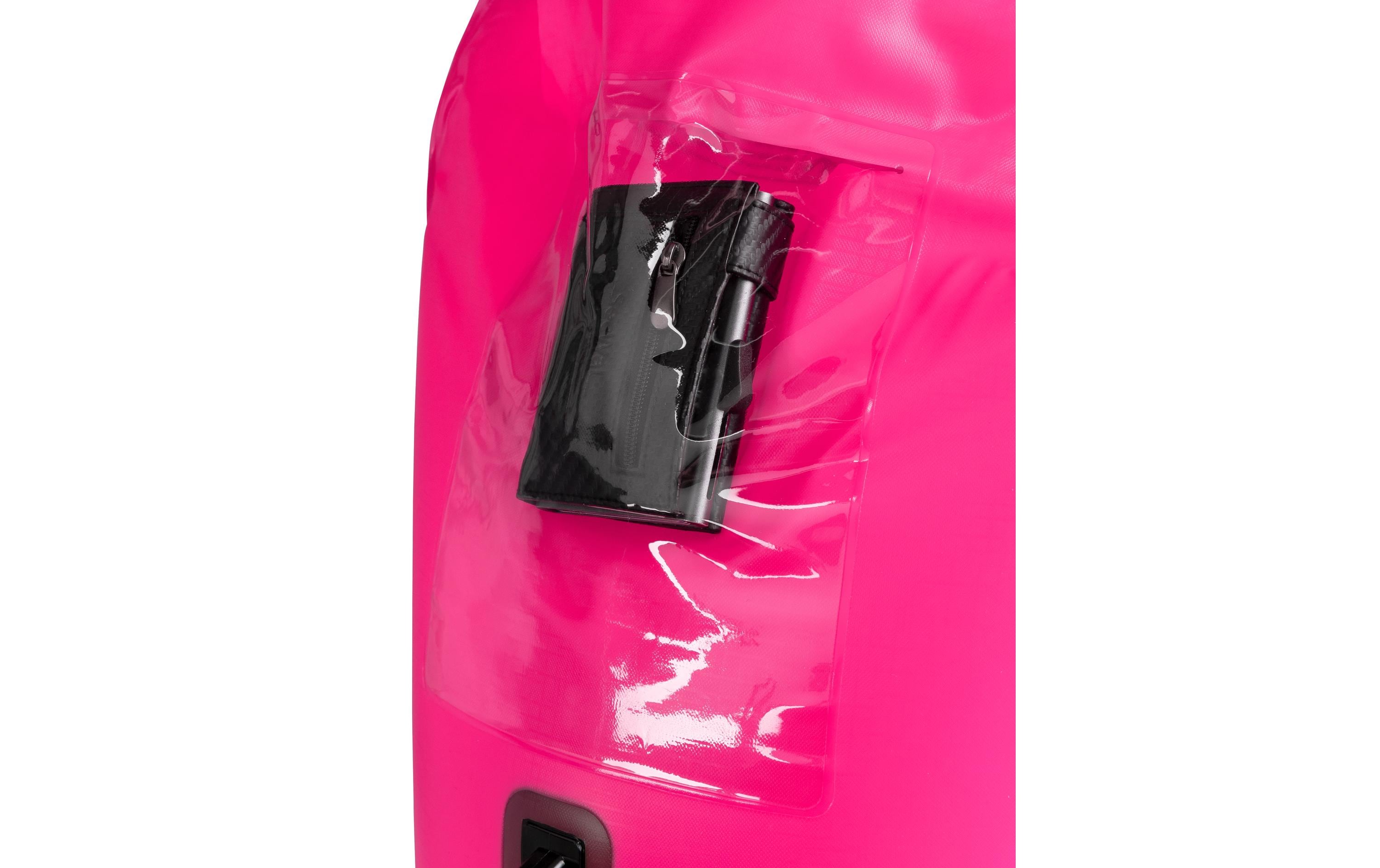 Schwimmboje Booa 20L Rosa 20 lDry Bag und Schwimmboje in einem