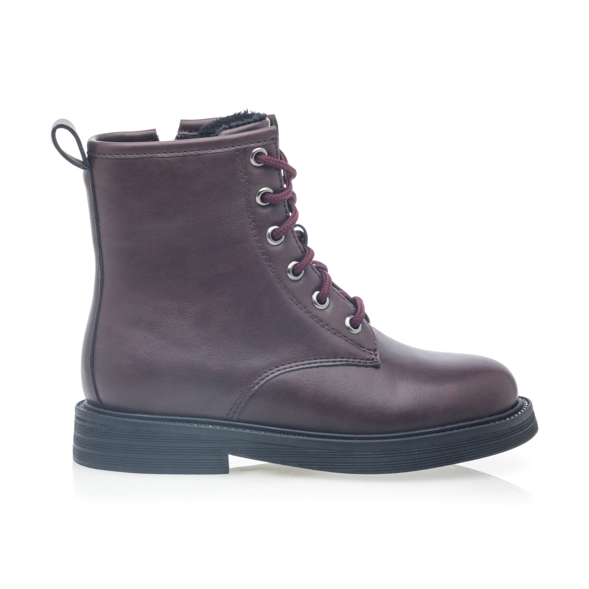 Boots Fille bordeaux
