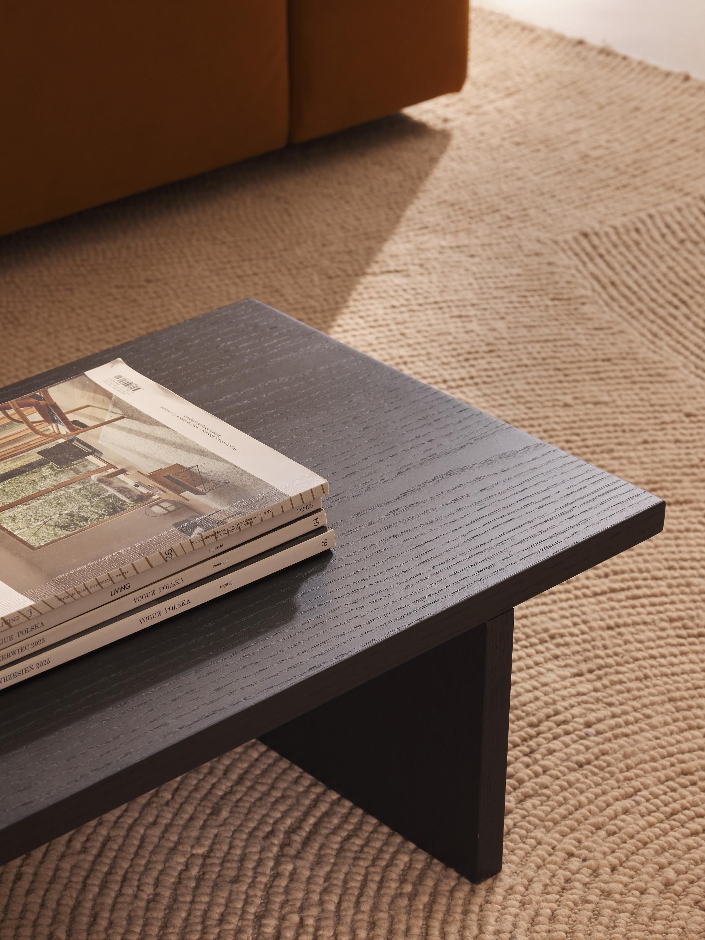 Lage houten salontafel Dako