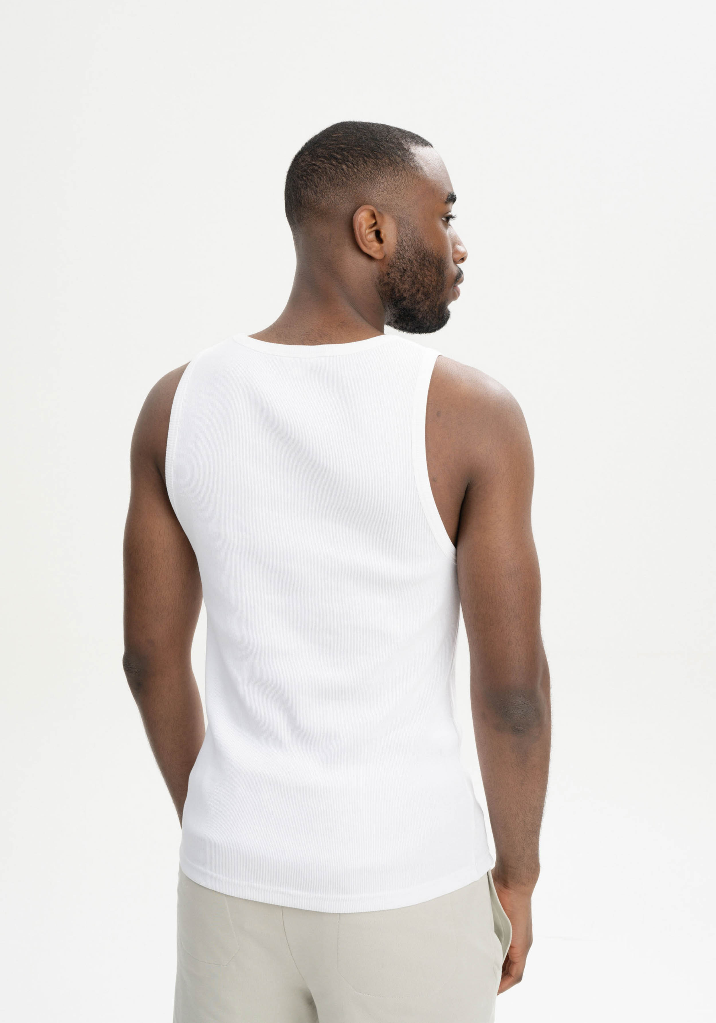 Mela Ripp Tanktop Oshin Weiss
