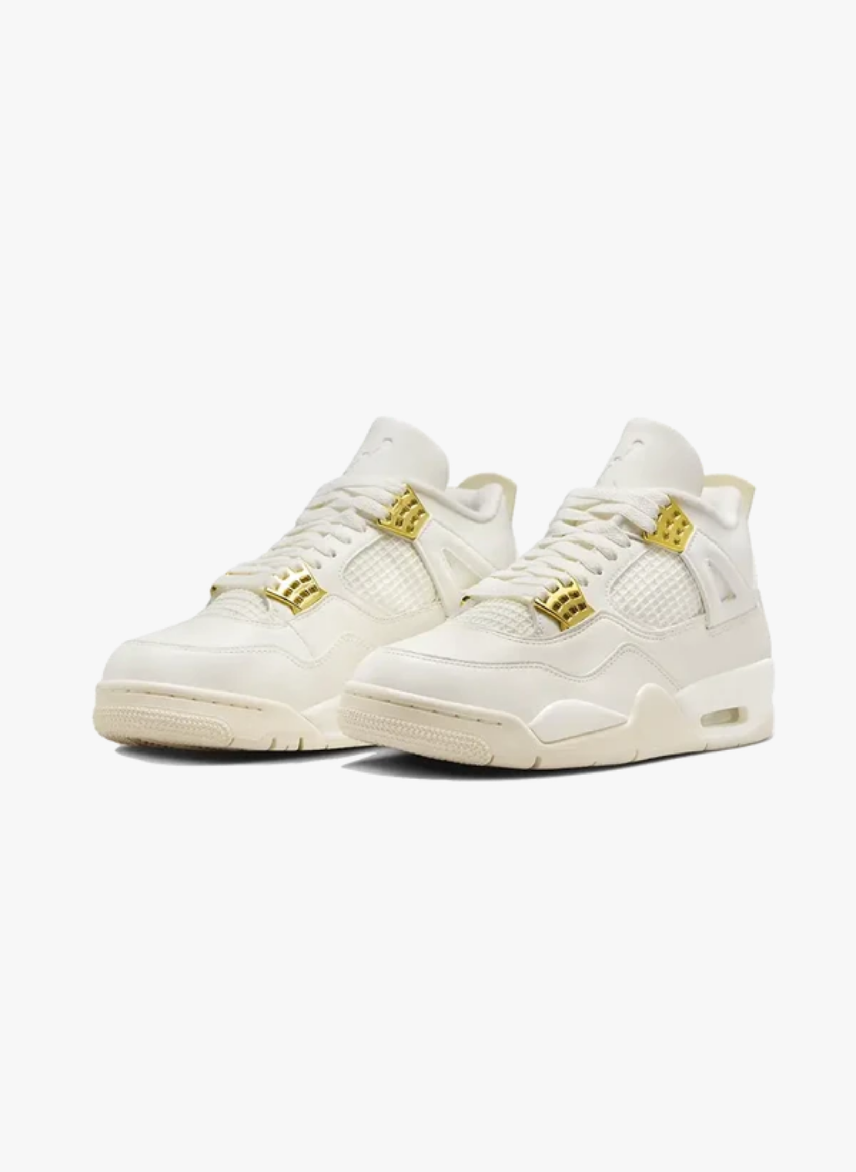 AIR JORDAN 4 - Air jordan 4 sail metallic gold | Blanc