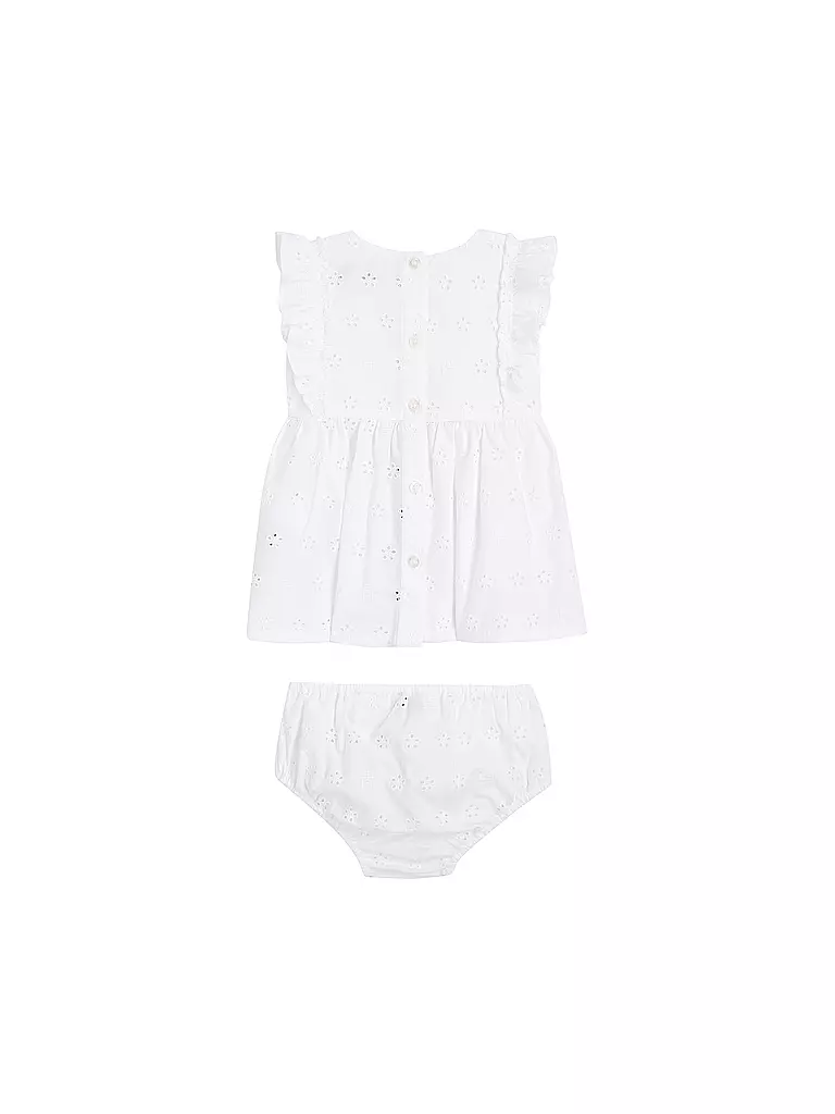 TOMMY HILFIGER Baby Kleid weiss