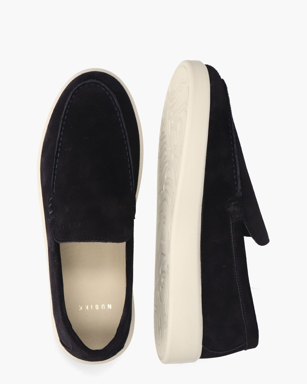 Nubikk Joro Mio Donkerblauw Herenloafers