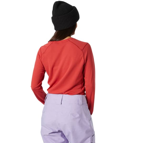 T-shirt thermique HELLY HANSEN W LIFA ACTIVE CREW POPPY RED