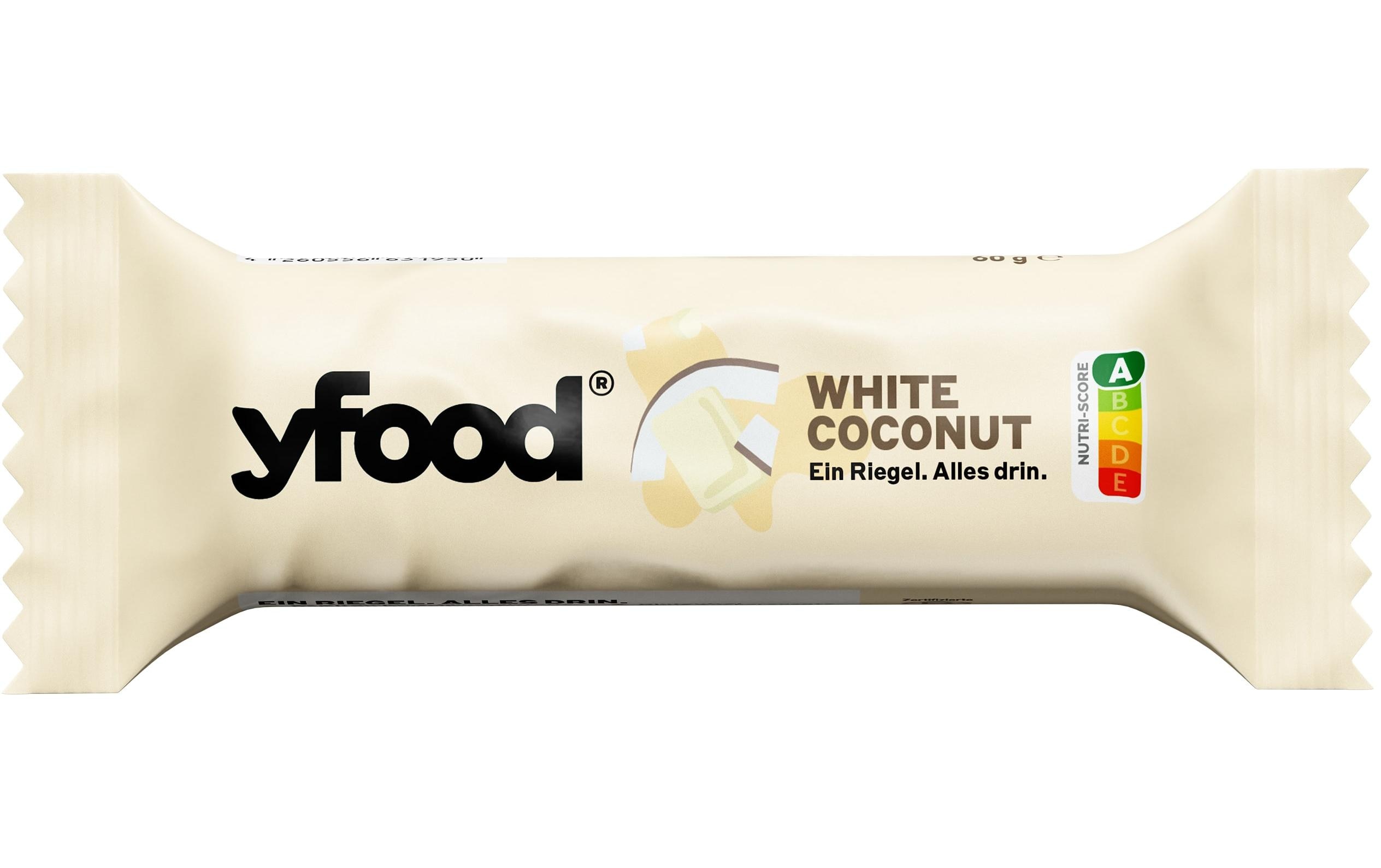 Riegel White Coconut 12 x 60 gHigh-Protein Riegel ohne Zuckerzusatz