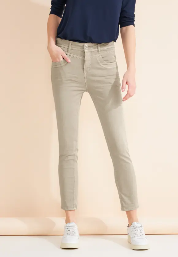 Slim Fit Color Jeans - soft sand washed