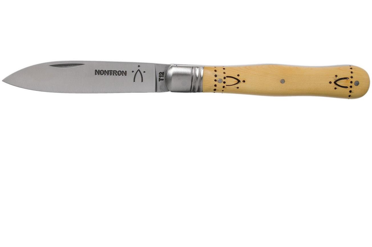 Nontron Violin Knife PP, Boxwood NNPP zakmes