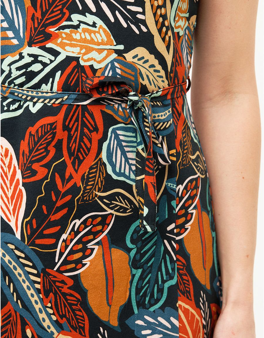 Robe coton tropical