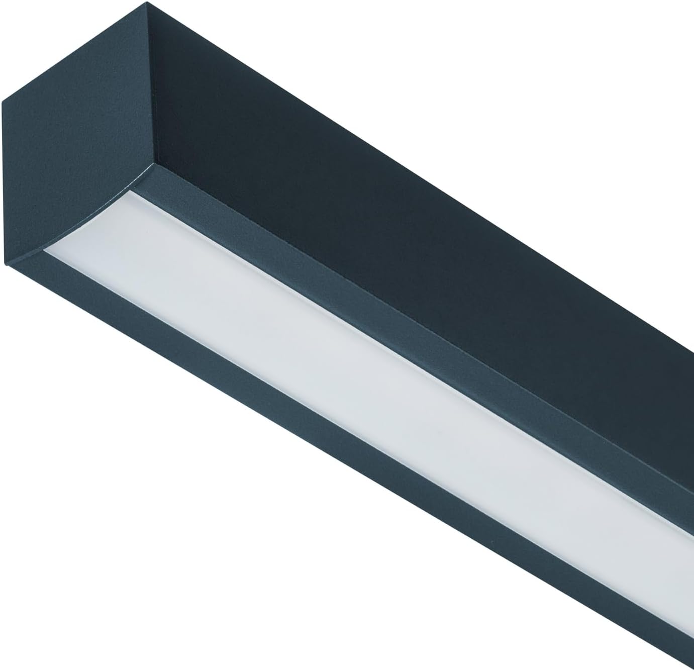 Hängelampe Hängeleuchte - Deckenlampe aus Metall - 96 cm - LED Lampe - Dimmbar - Warmweiß - Anthrazit - DIMWI96LED-3K-ANTHRAZIT
