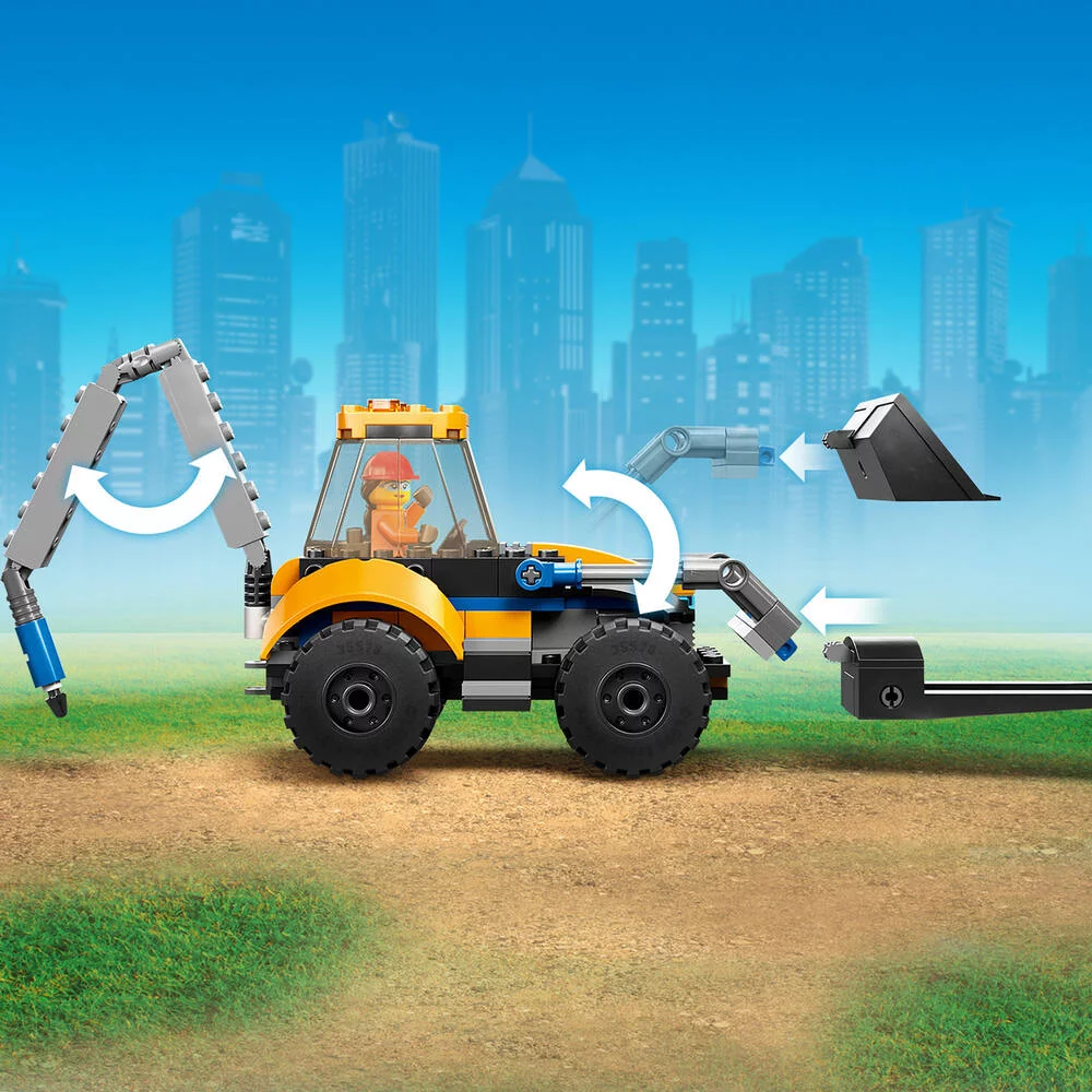 LEGO®CITY 60385 - LA PELLETEUSE DE CHANTIER