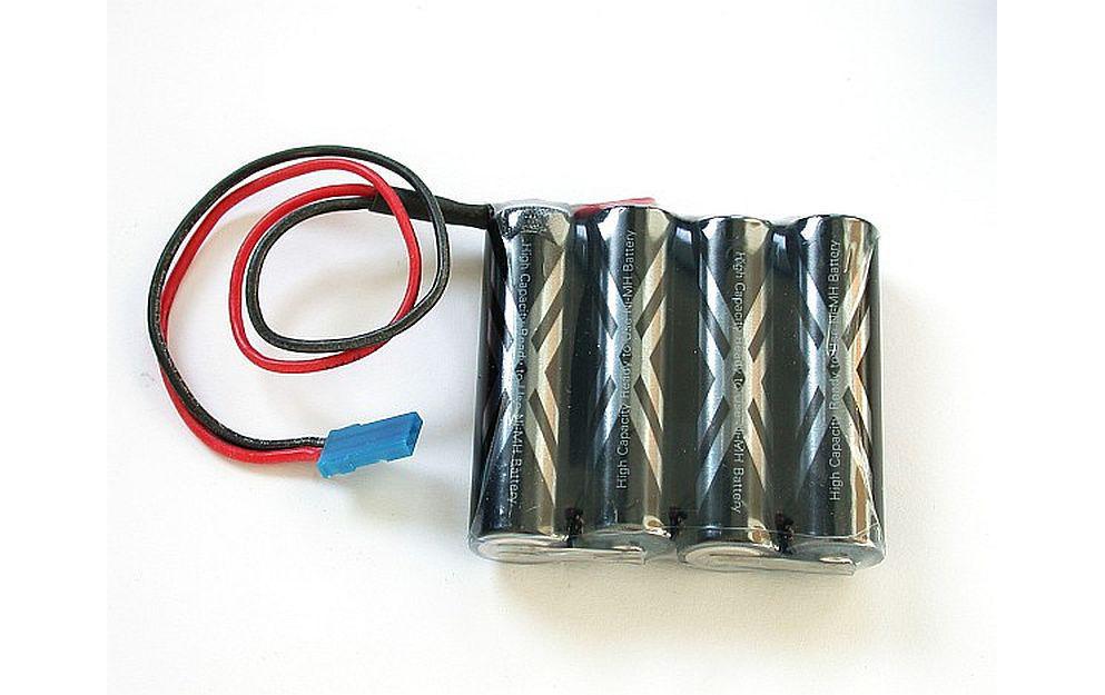 RC-Akku NiMH 2500 mAh 4.8 V Eneloop4 Zellen NiMH-Akku Sender/Empfänger