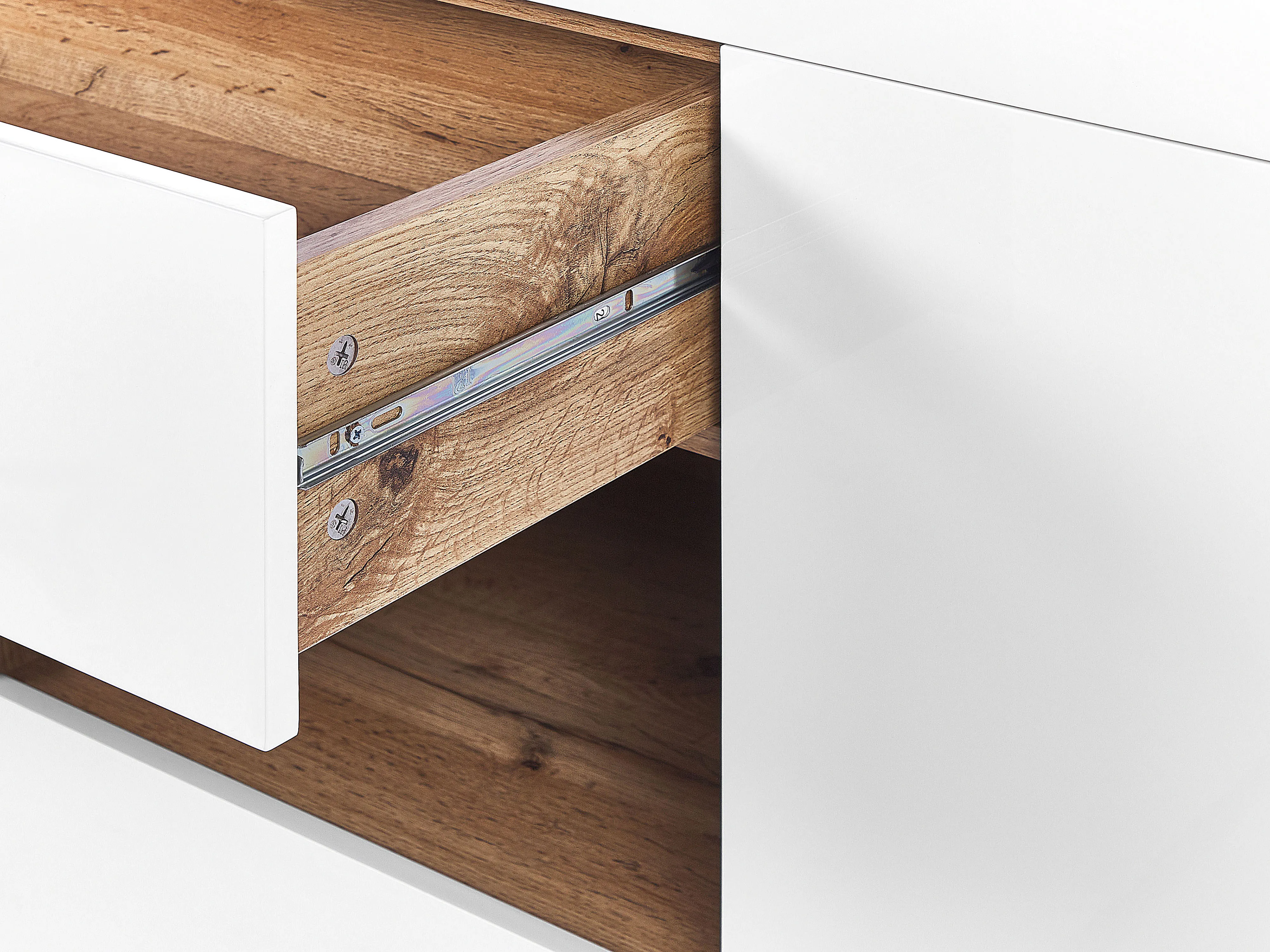 Bureau Dressoir met 2 deuren GORAN Wit