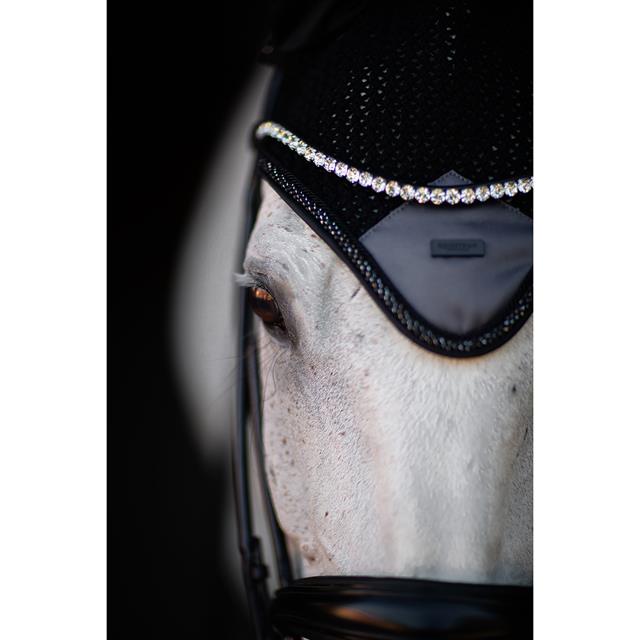 Oornetje Equestrian Stockholm Winter Shadow Grijs-zwart