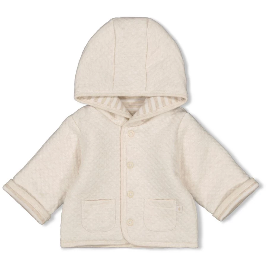Feetje Wendejacke Eat Your Veggies Taupe melange