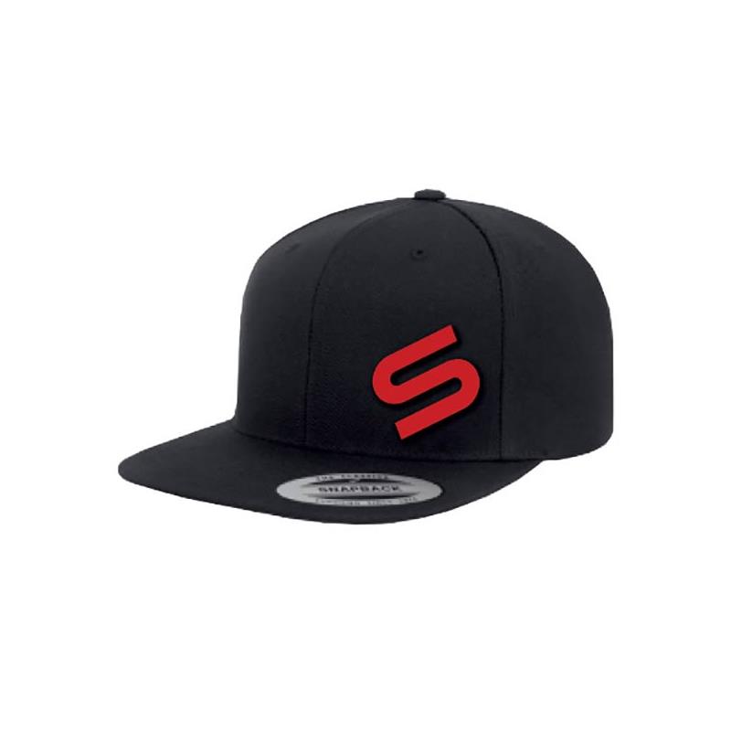 Casquette Homme Sonik Black Snapback Icon Cap - Noir