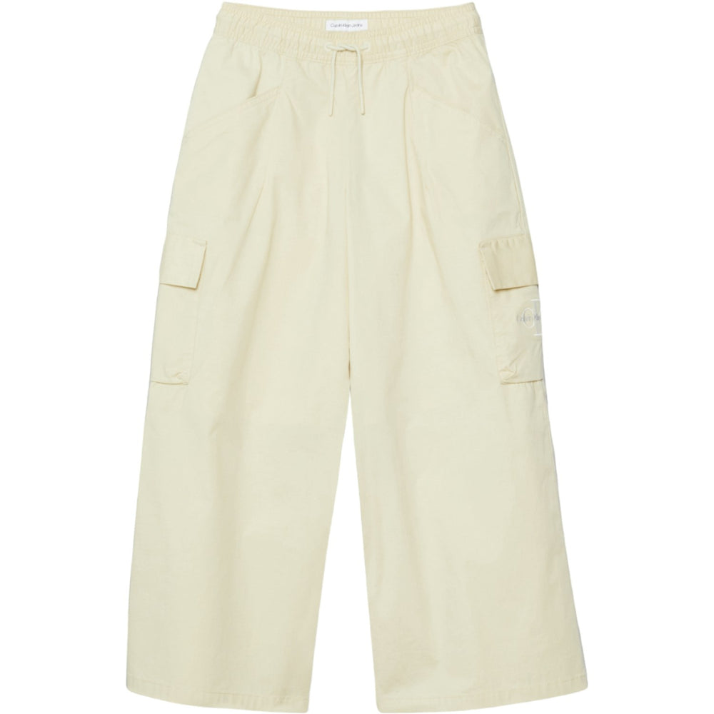Køb Calvin Klein Wide Leg Cargo Bukser Green Haze