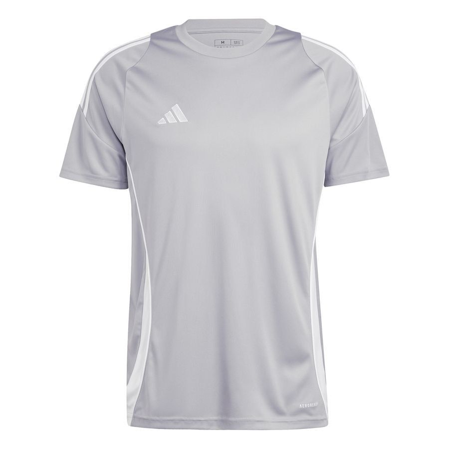 adidas T-shirt d'Entraînement Tiro 24 - Gri/Blanc