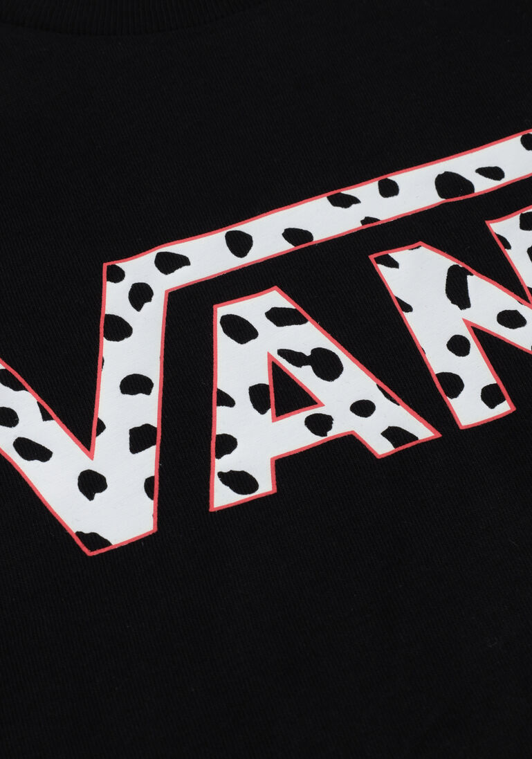 VANS zwarte vans t-shirt dalmation v crew