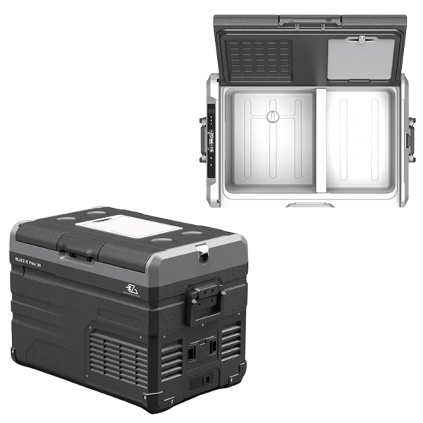 Glacière modulable 56 L à compression 12/24V EZA Blizz-E Flex