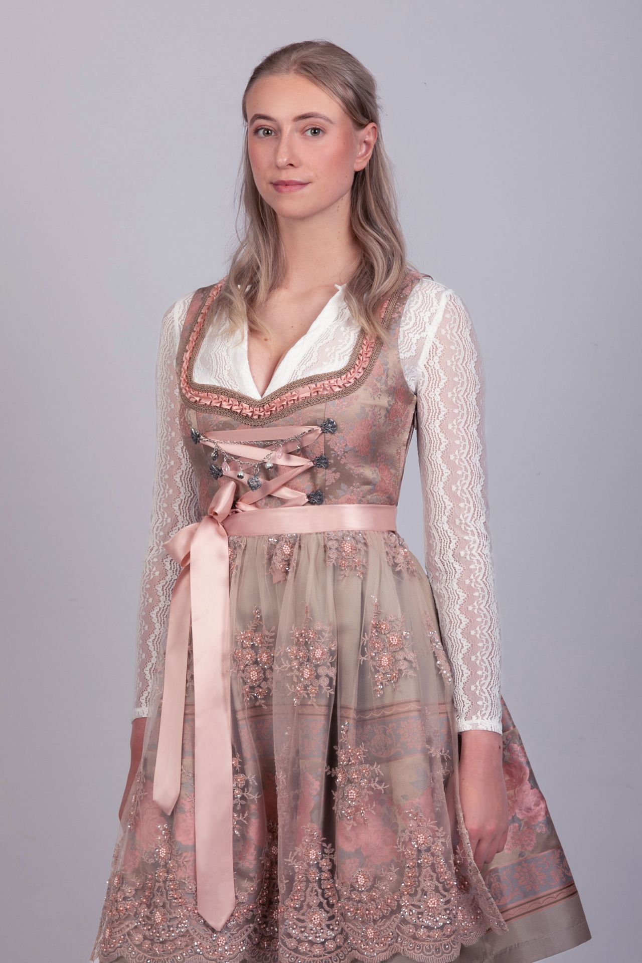 Mini Dirndl 2-teilig Rosalie