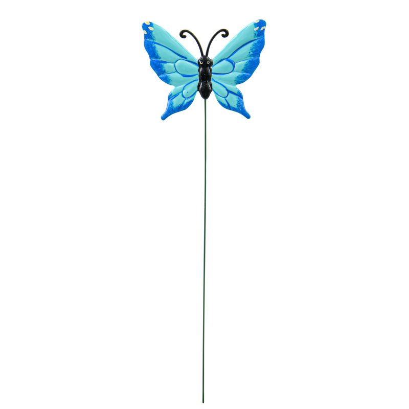 Pique papillon en métal