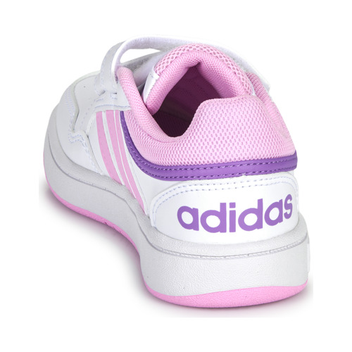 Adidas Sportswear - HOOPS 3.0 CF C - Blanc / Rose