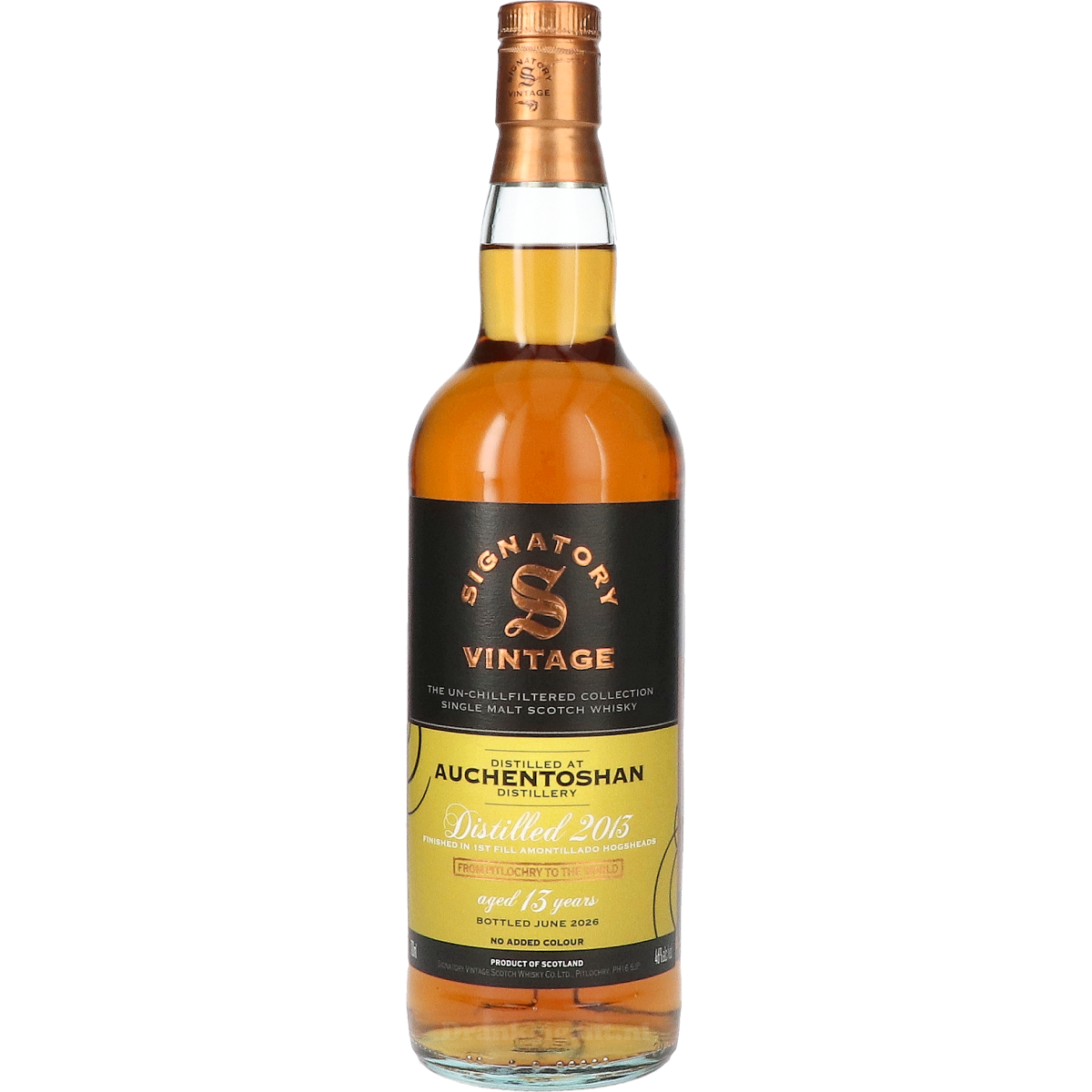 Auchentoshan 13 Years 2013 Signatory Unchill 70 cl