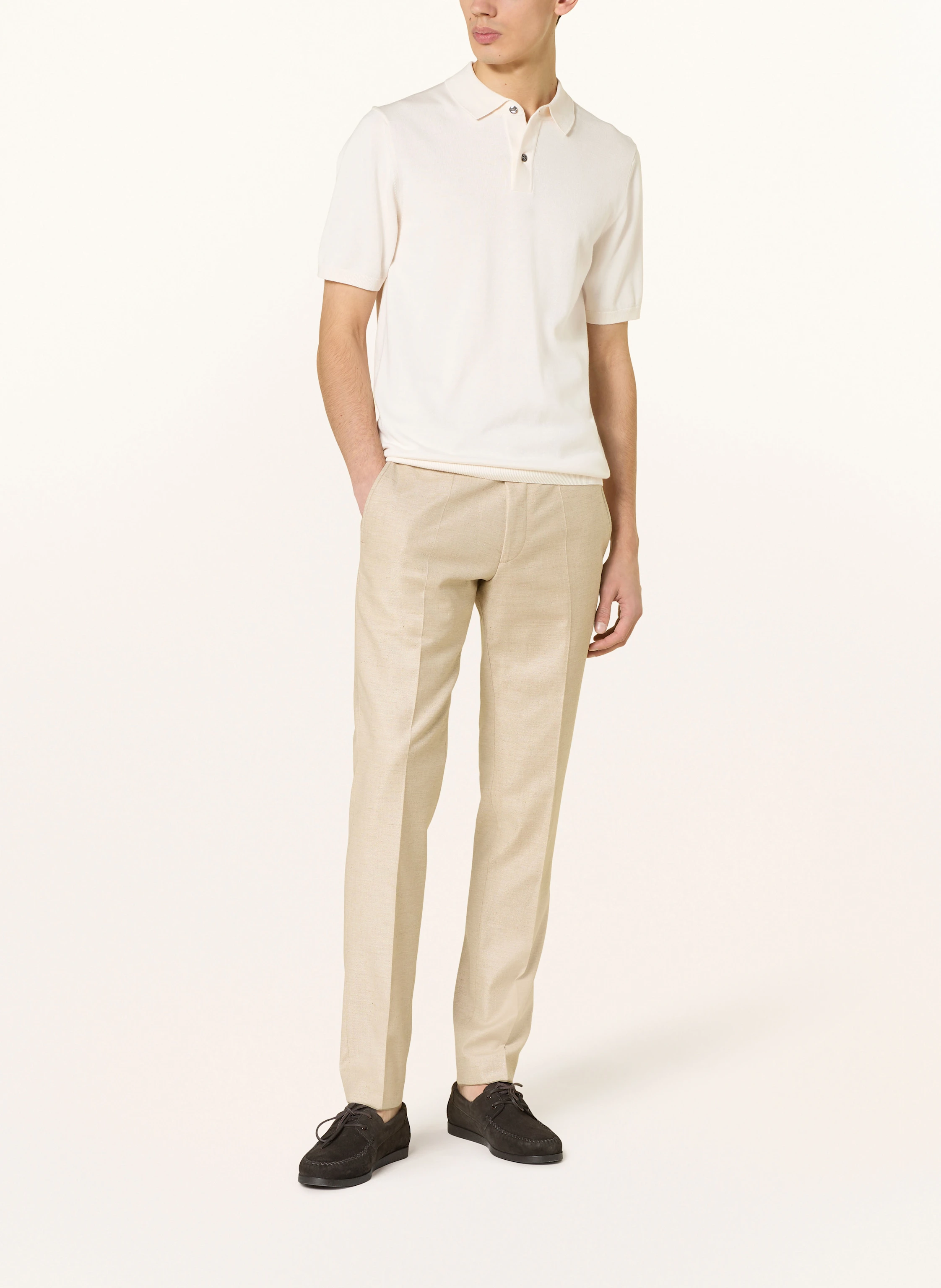 Roy Robson Strick-Poloshirt