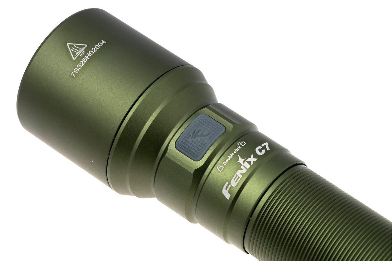 Fenix C7 oplaadbare zaklamp, 3000 lumen, groen