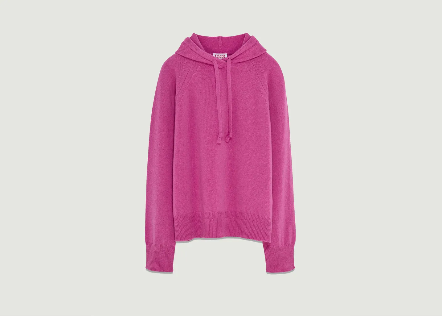 Pull à Capuche en Cachemire Tricot