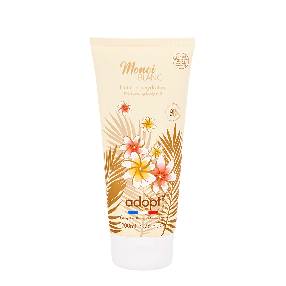 Monoï blanc Lait corps hydratant 200 ml