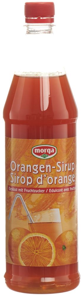 MORGA Orangen Sirup<br>7.5 dl, Petflasche, mit Fruchtzucker