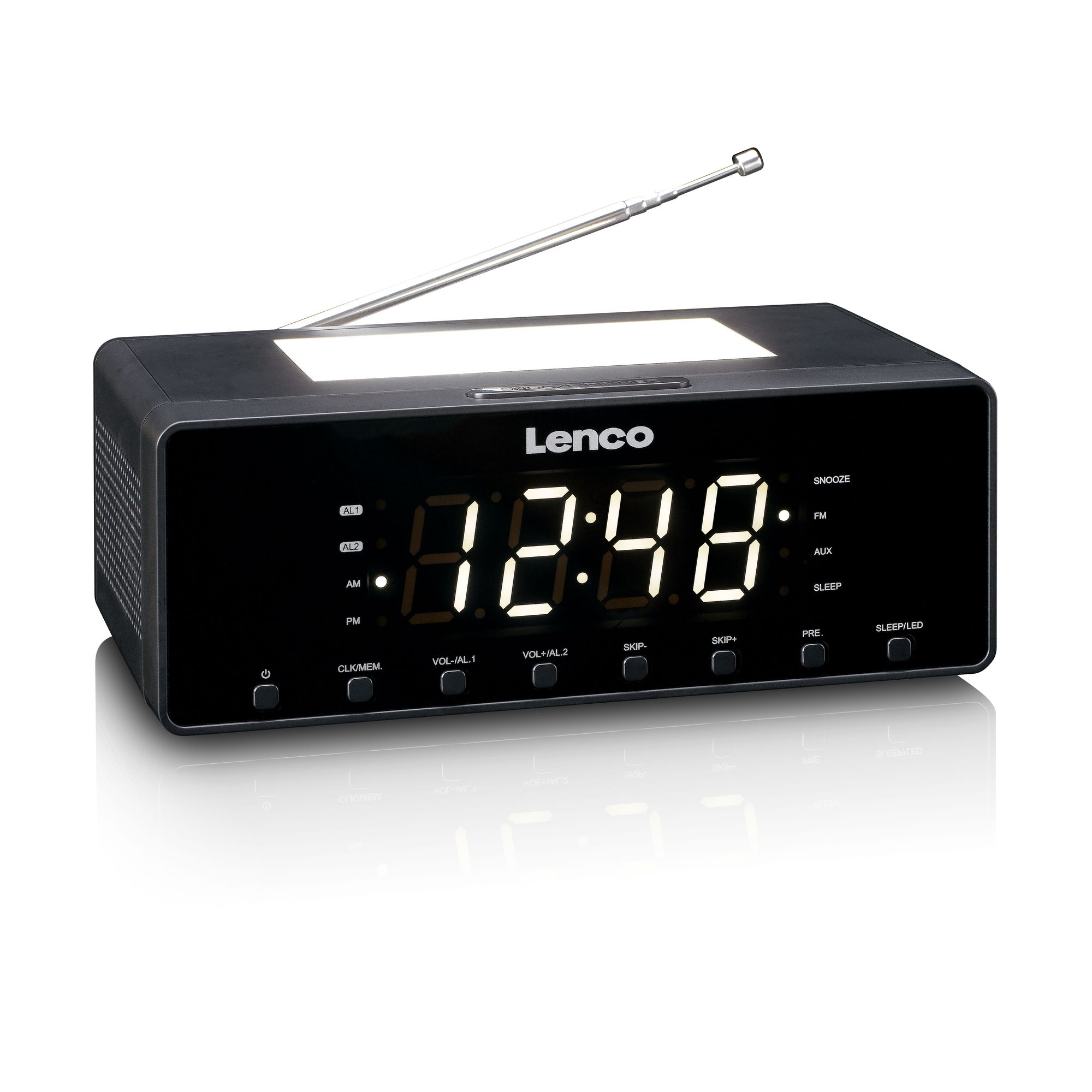 Lenco cr-540bk wekkerradio