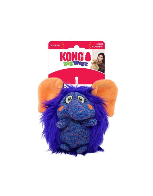 Kong Zigwigz Elephant - Hondenspeelgoed - M
