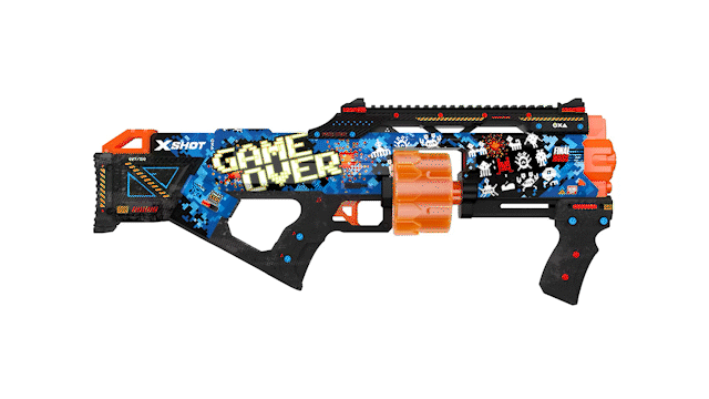 Blaster X-SHOT GAME OVER mit 16 Darts