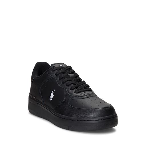 Ralph Lauren Masters Court Sneakers, Black, 40