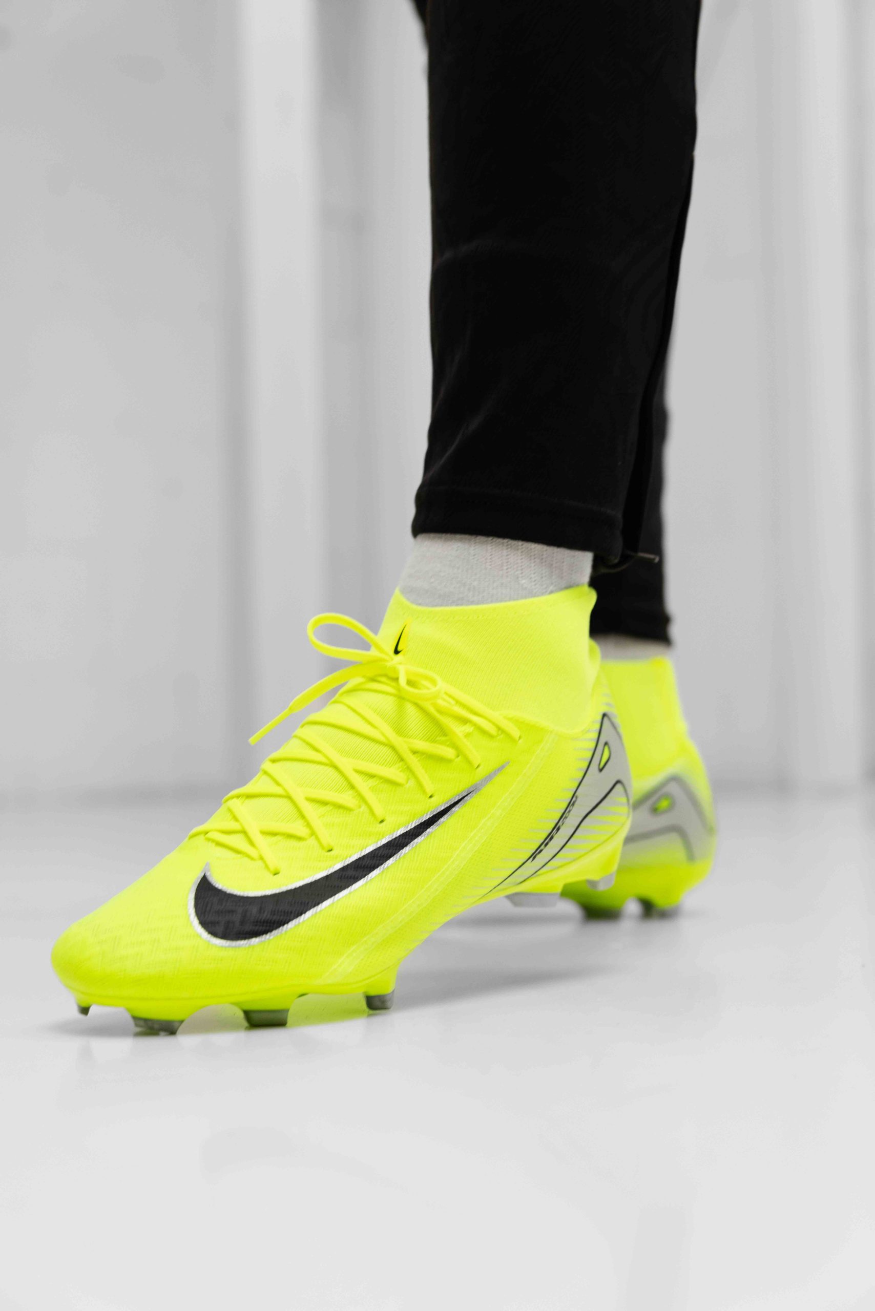 Nike Zoom Mercurial Superfly 10 Academy FG/MG Voetbalschoenen Senior Geel