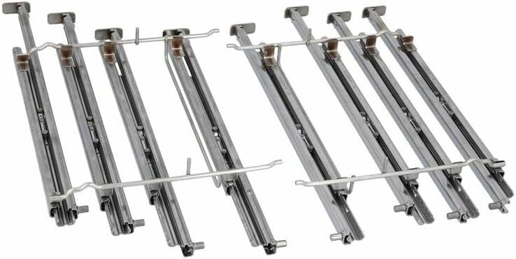 LUTH Premium Profi Parts Kompatibel mit Neff Teleskopauszug Nachrüstsatz 00708572 Vollauszug Vierfach für Backofen