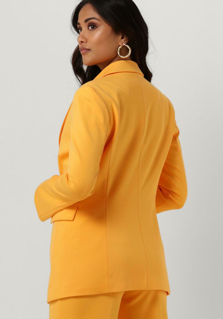BEAUMONT oranje beaumont blazer blazer midlong double jersey