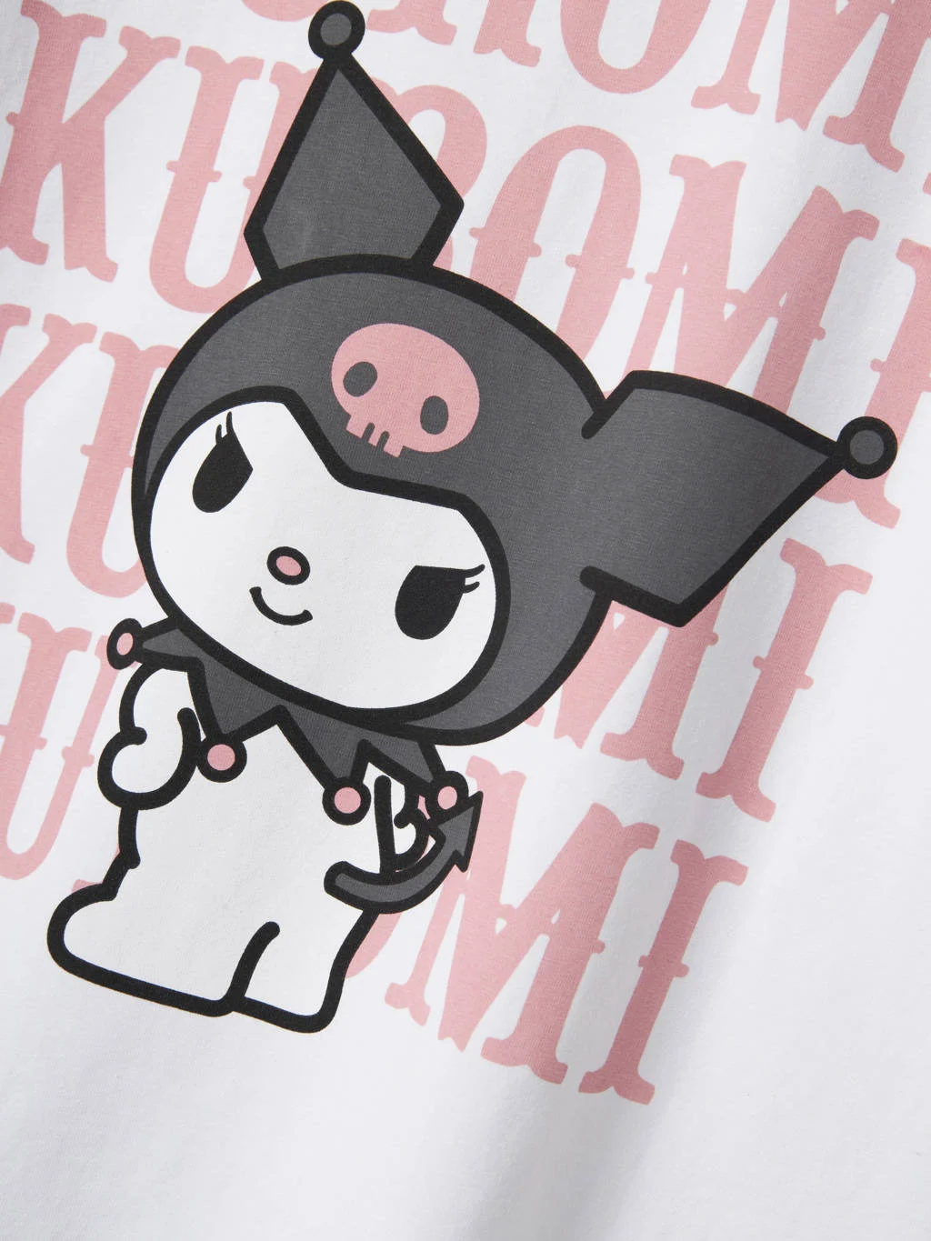NAME IT T-shirt Kuromi wit