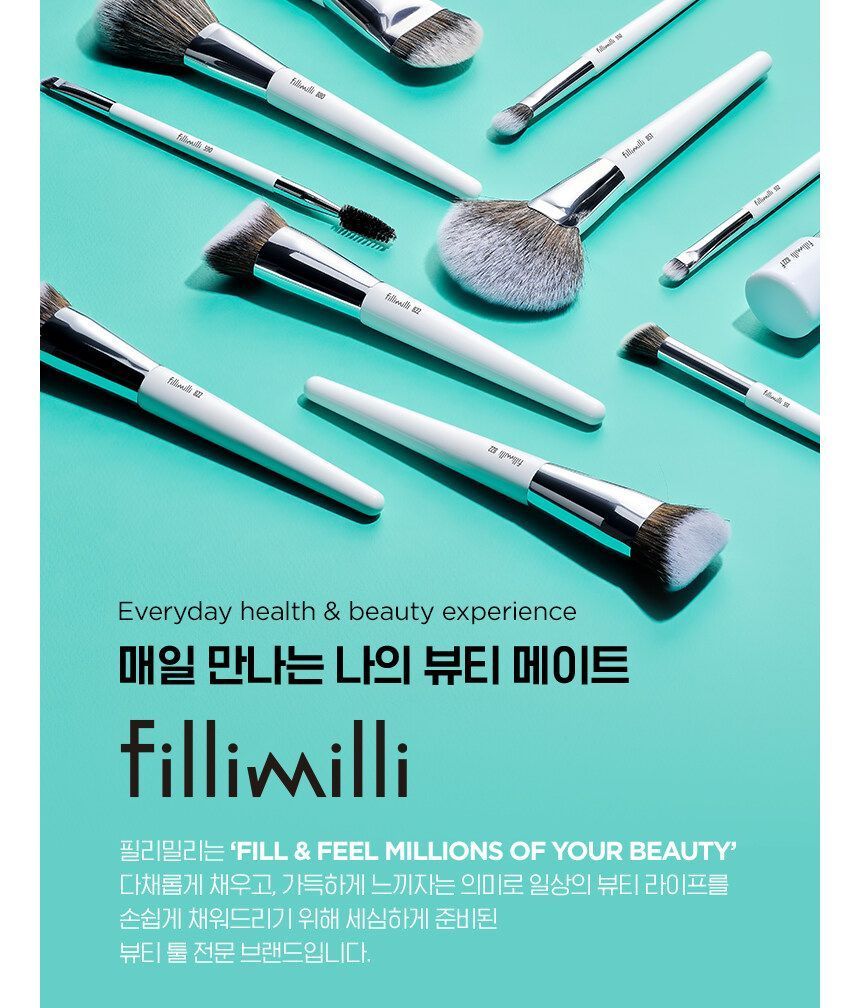 fillimilli - Bullet Blusher-borstel 881